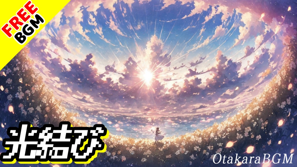 【フリー音源】光結び|希望の道が照らされた時に流れる幻想的なBGM【壮大 / お洒落 / ゲームBGM】