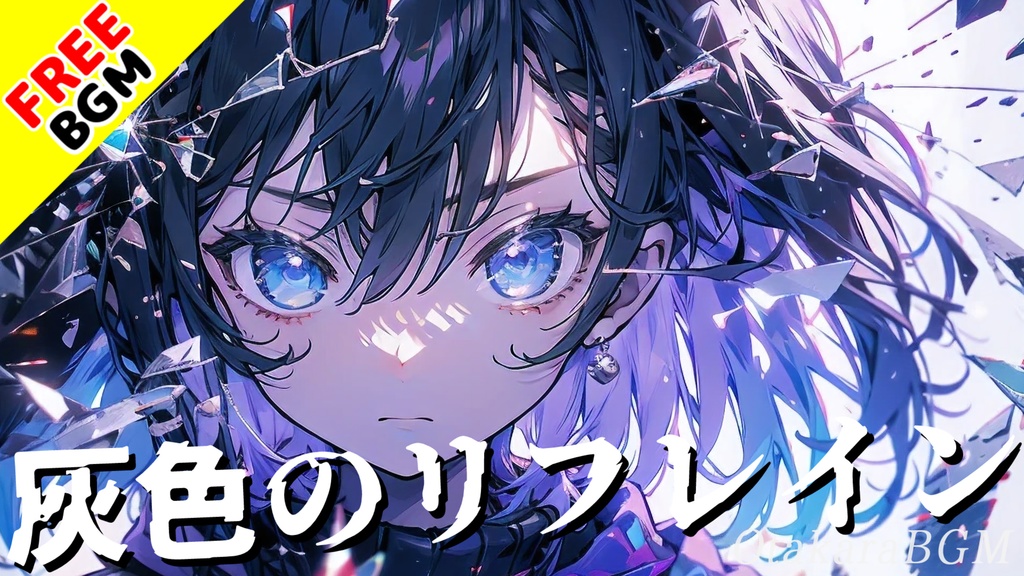 【フリーBGM】灰色のリフレイン【エモロック / かっこいい / 疾走感 / 中毒性 / 爽快感 / オープニング曲 / エンディング曲 / アップテンポ / ゲーム実況 / 配信用 / Vlog】