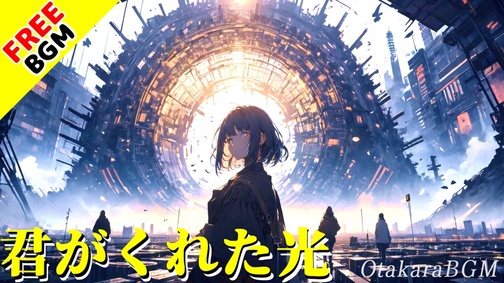 【フリーBGM】君がくれた光【エモロック / エモい / 最高にかっこいい / お洒落 / 透明感 / 落ち着く / ミドルテンポ / 爽快感 / エンディング曲 / 配信 / 実況 / Vlog】