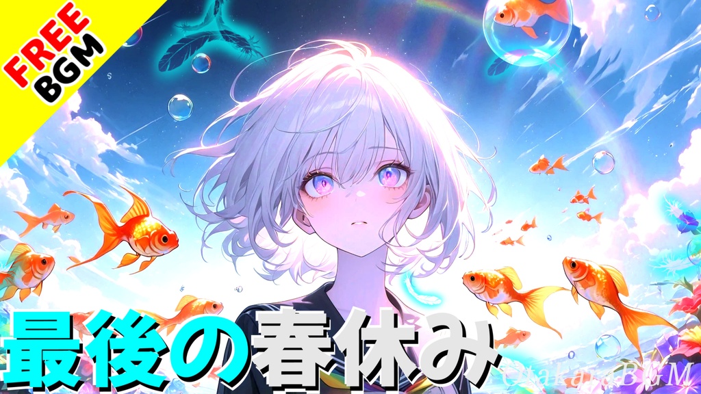 【フリーBGM / 歌あり】最後の春休み|涙が止まらない…エモくて感動する卒業ソング【青春 / 学生生活 / 切ない】