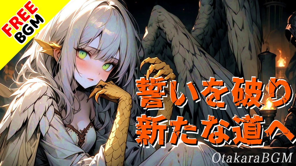 【フリーBGM / 歌あり】誓いを破り新たな道へ｜涙が止まらない…挑戦と決意のエモソング【夢と希望 / 努力 / 前向きになれる】