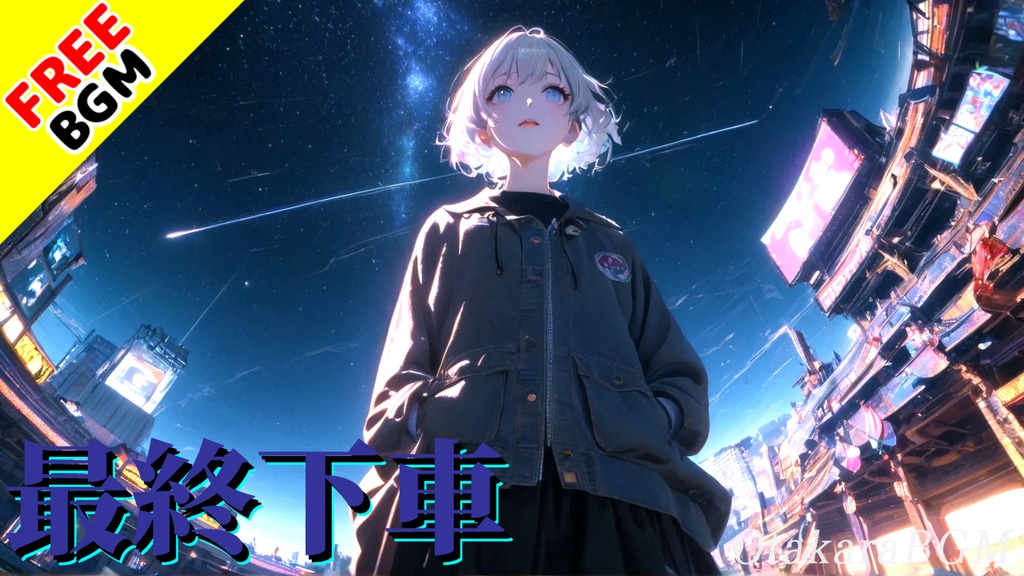 【フリーBGM / 歌あり】最終下車|涙が止まらない…夜に聴きたい切なすぎる別れの歌【インディーズバンド / 泣ける / 切ない】