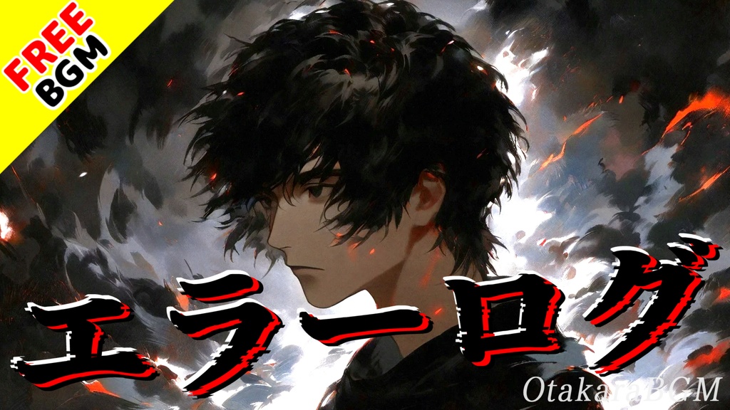 【フリーBGM / 歌あり】エラーログ|今日はもう無理…気怠さに包まれる切ないエモロック【男性ボーカル / エモい / かっこいい】