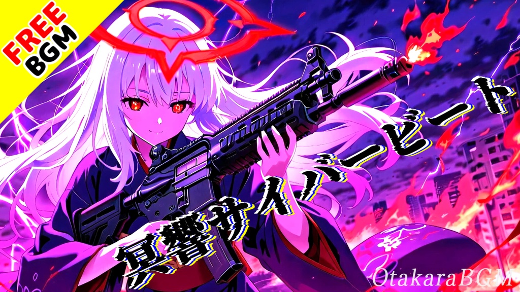 【フリーBGM】冥響サイバービート|闇に響く近未来ビート。お洒落でかっこいいサイバーEDM【ダーク / 気持ちいい / 配信向け】