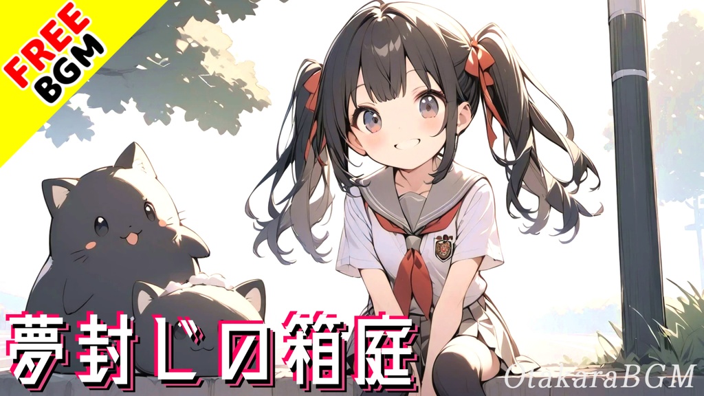 夢封じの箱庭|覚めても醒めない夢を彷徨う少女のアニメED風エモロック【フリーBGM / 歌あり / 女子ボーカル】