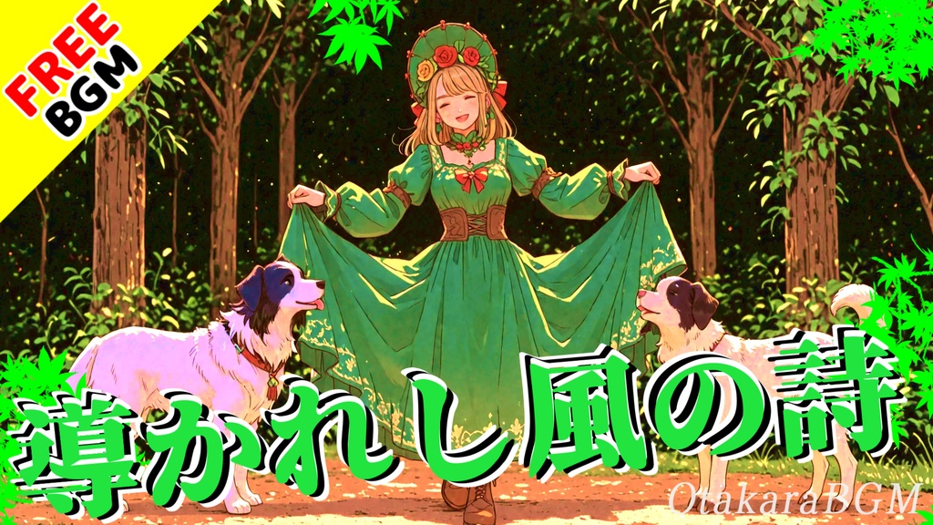 【フリーBGM】導かれし風の詩|陽気に旅立つ“草原の始まりBGM”【ケルト / Irish / 楽しい / 配信向け】