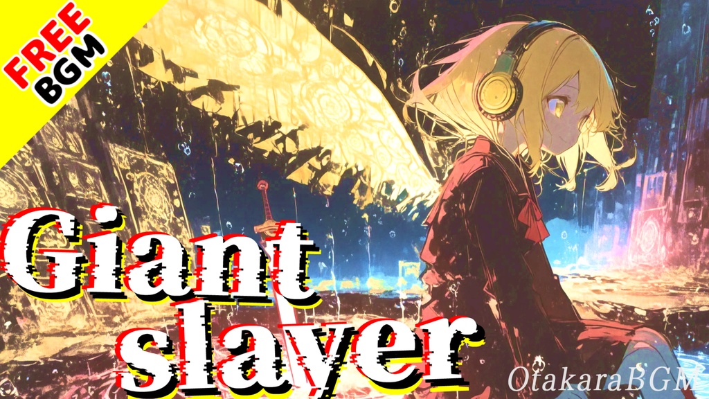【フリーBGM / 歌あり】Giant slayer|怒りをぶつけろ!お洒落なジャズロック×反逆の戦闘曲【かっこいい / 女性ボーカル / アニソン風】