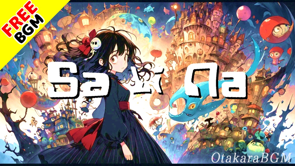 【フリーBGM / 歌あり】Sa Li Na｜呪術に囚われる不気味でかっこいい民族儀式曲 (架空言語 / 壮大 / ゲーム風 / クセになる / 中毒性)