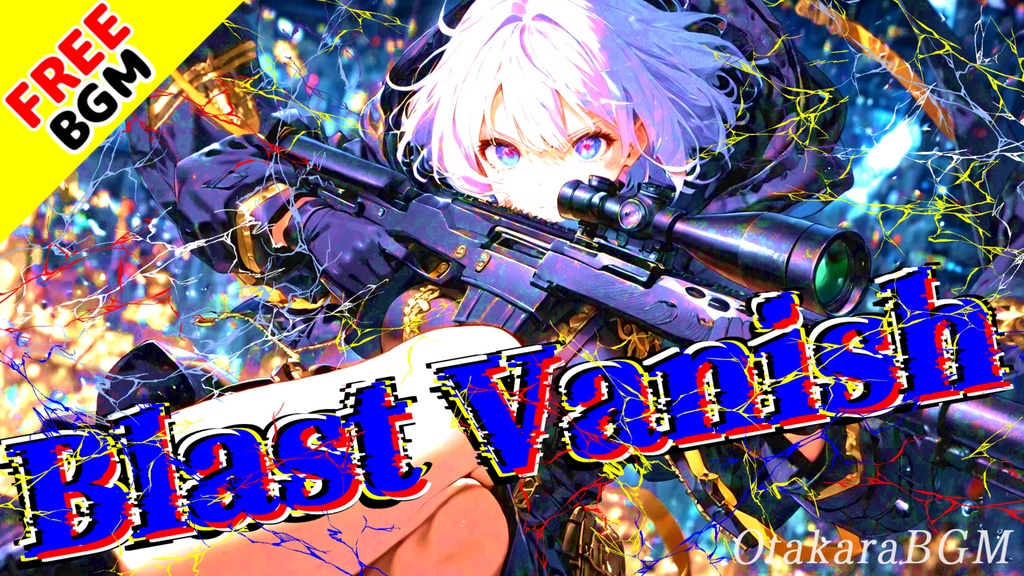 【フリーBGM / 歌あり】Blast Vanish｜最高にかっこいい疾走感抜群のアニソン風ラップ戦闘曲【アニソン風 / ラップ / FPS / 戦闘曲 / 銃 / アップテンポ】