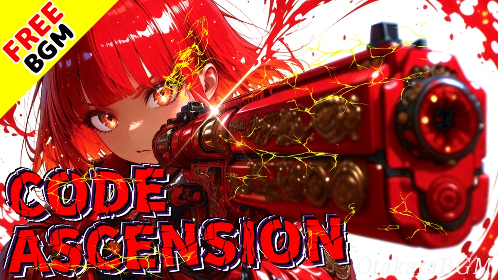 【覚醒せよ】CODE ASCENSION|歌ありフリーBGM|デジタルロック/グリッチメタル/戦闘曲/疾走感×進化×爆発するサウンド