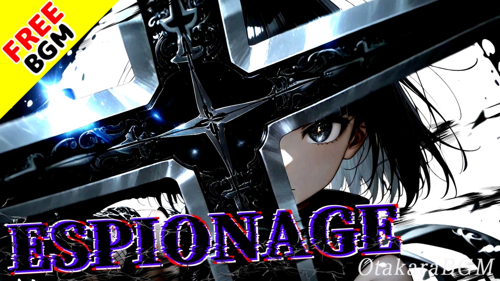 【影を駆けろ】ESPIONAGE|歌ありフリーBGM|男女ツインボーカル×サイバーロック×和楽器×スパイアクション×壮大×かっこいい