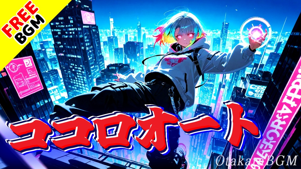 ココロオート|感情が勝手に走り出す恋のアップデート系エモポップロック【フリーBGM / 歌あり / デジタル / 中毒性 / かっこいい / アニソン風】