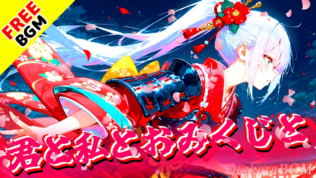 【結び直せ】君と私とおみくじと|歌ありフリーBGM|和風デジタル進化ロック/日常×運命×縁/かっこいい/前向き