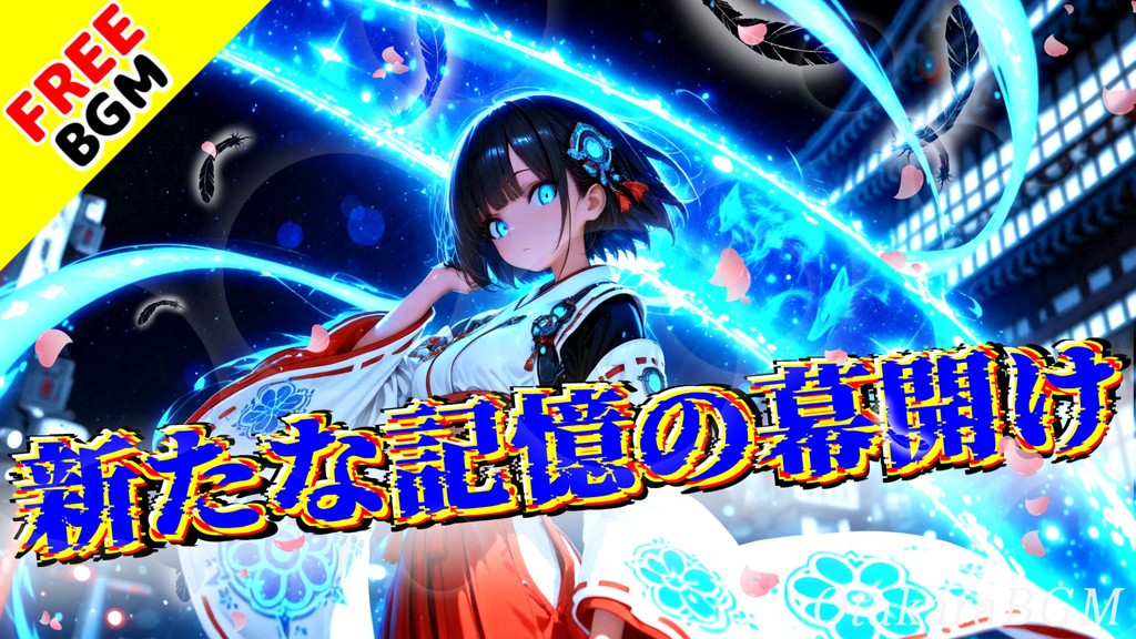 【瞬きの間に】新たな記憶の幕開け｜歌ありフリーBGM｜和風デジタル進化ロック / 始動×覚悟×希望