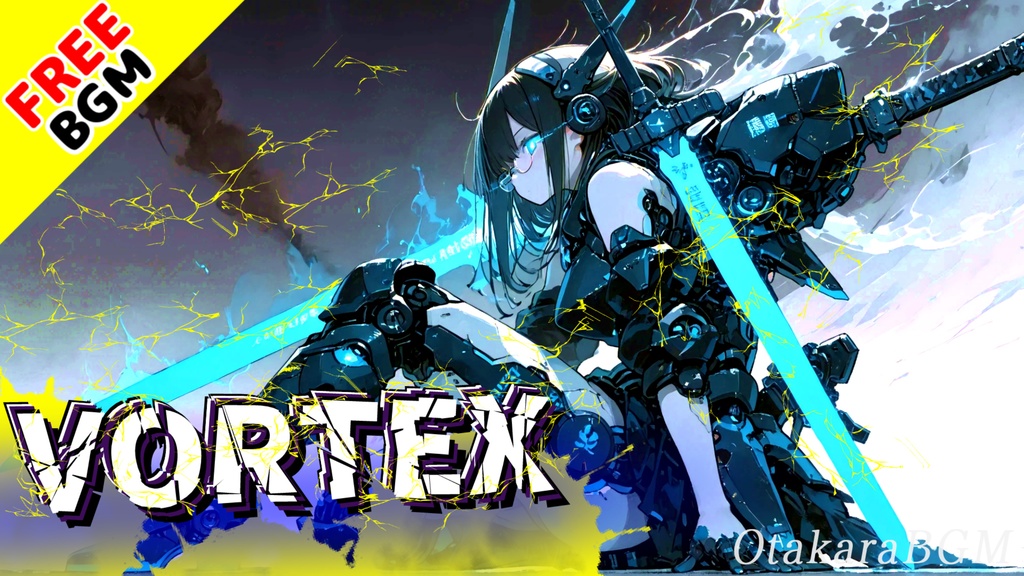 VORTEX｜思考を回転させて深く鋭く落ちていく極限高速ラップ【フリーBGM / 歌あり / 超高速ラップ / エモーショナル / 疾走感 / アニソン風 / かっこいい】