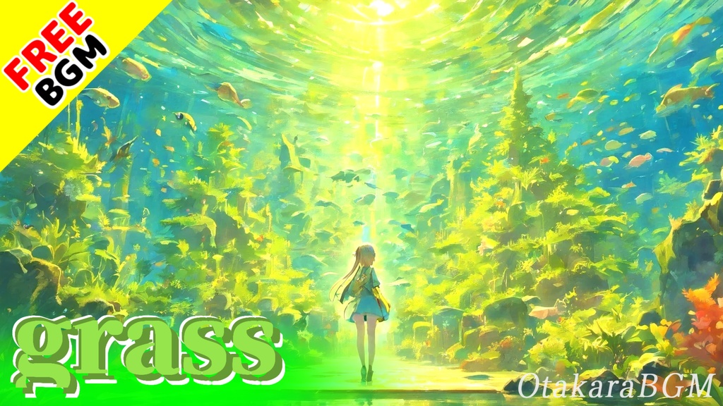 grass|スラップベースが揺れる都会派チルジャズBGM【フリーBGM / インスト / お洒落 / カフェ / 作業用 / Dubstep】