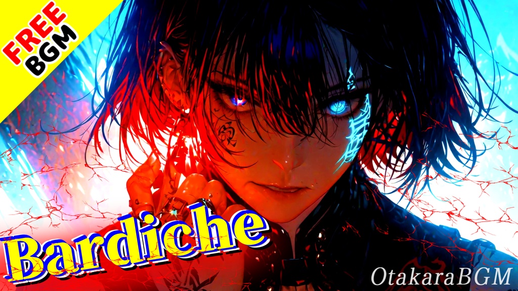 Bardiche|契約と虚飾を一閃する爆速ラップ【歌あり / 英語ラップ / ダーク / フリーBGM / 超高速ラップ / かっこいい】
