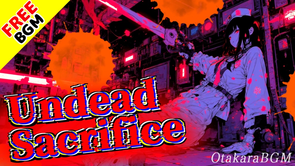 Undead Sacrifice｜不死身の代償で支配を喰い破る超高速ラップ【歌あり / 英語ラップ / ダーク / 反逆 / 中毒性 / フリーBGM】