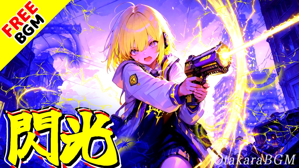 閃光｜一瞬で世界を変える覚醒系アニソン風エモロック【フリーBGM / 歌あり / 疾走感 / かっこいい / 中毒性 / バトル】