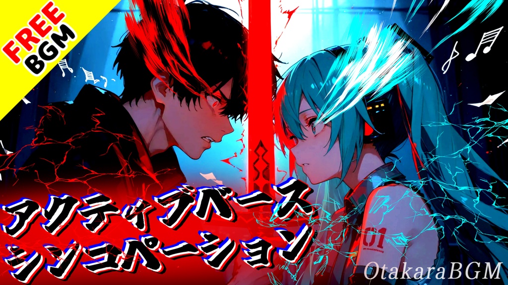 アクティブベースシンコペーション｜ズレた衝動で世界を書き換える異端系ロック【フリーBGM / 歌あり / オルタナティブロック / 中毒性 / かっこいい / アニソン風 / 掛け合い】