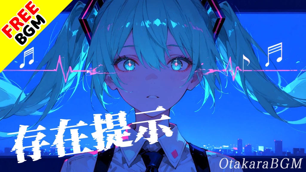 存在提示｜自分を証明するために叫ぶ反逆系アニソン風エモロック【フリーBGM / 歌あり / かっこいい / 中毒性 / 感情爆発 / オルタナティブロック】