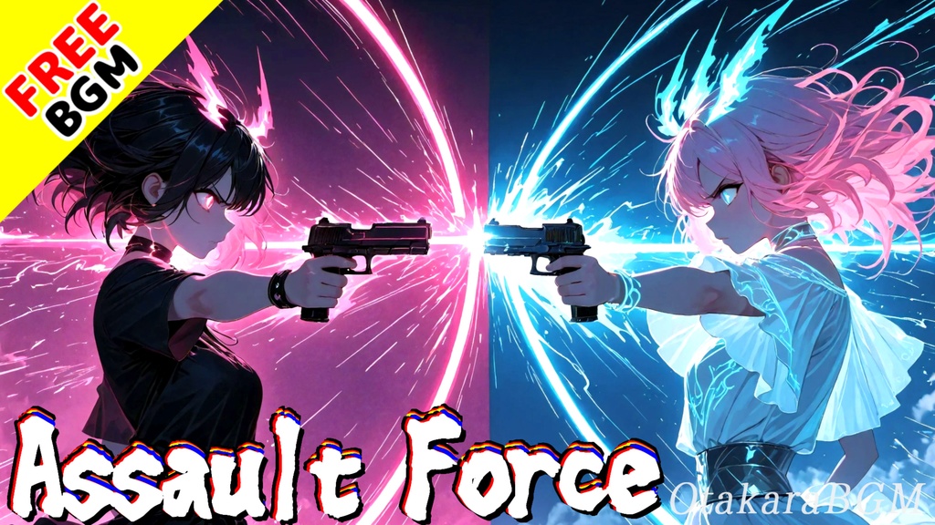 Assault Force|無名から世界を壊す覚醒系アニソン風バトルロック【フリーBGM / 歌あり / 戦闘曲 / かっこいい / 中毒性 / FPS / ゲーム】