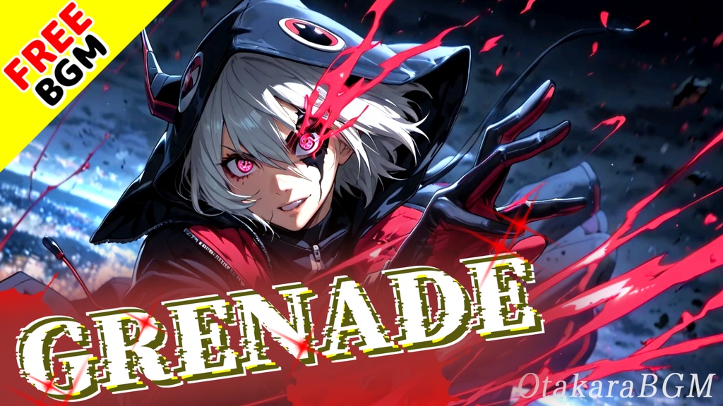 GRENADE|抑圧を爆発させる覚醒系ダークアニソン風エモロック【フリーBGM / 歌あり / 戦闘曲 / 中毒性 / かっこいい / 反逆】