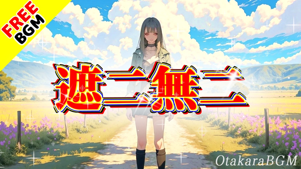 遮二無二|正解を捨てて未完成のまま突っ込む衝動系エモロック【フリーBGM / 歌あり / アニソン風 / かっこいい / 中毒性 / 感情的 / 青春ロック】