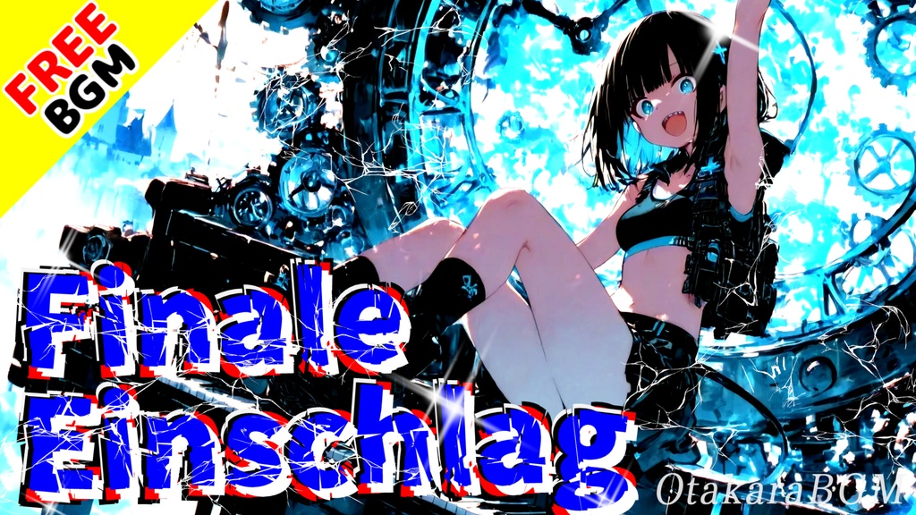 Finale Einschlag｜ピアノが突き刺さる高速バトルピアノロック【フリーBGM / インスト / 疾走感 / 戦闘 / かっこいい / 中毒性】