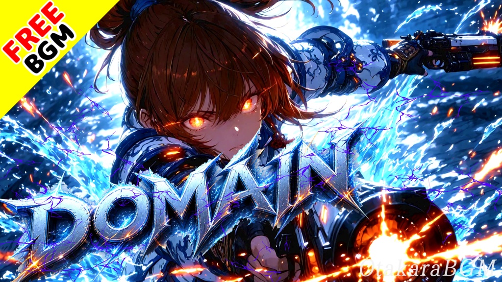 DOMAIN｜最高にカッコ良くてテンションが上がりまくるアニソンロック【フリーBGM / 歌あり / かっこいい / 疾走感 / 覚醒 / 中毒性 / ピアノロック / スラップベース】