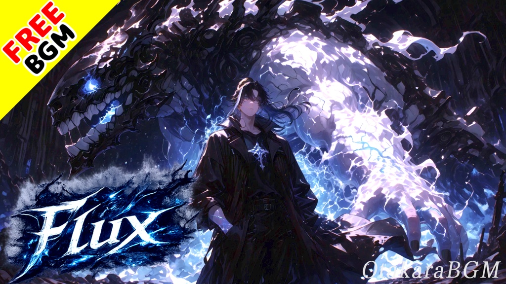 Flux｜揺れ動く感情や未完成の自分を抱えたまま前へ進んでいく疾走エモロック【フリーBGM / 歌あり / アニソン風 / かっこいい / バトル】