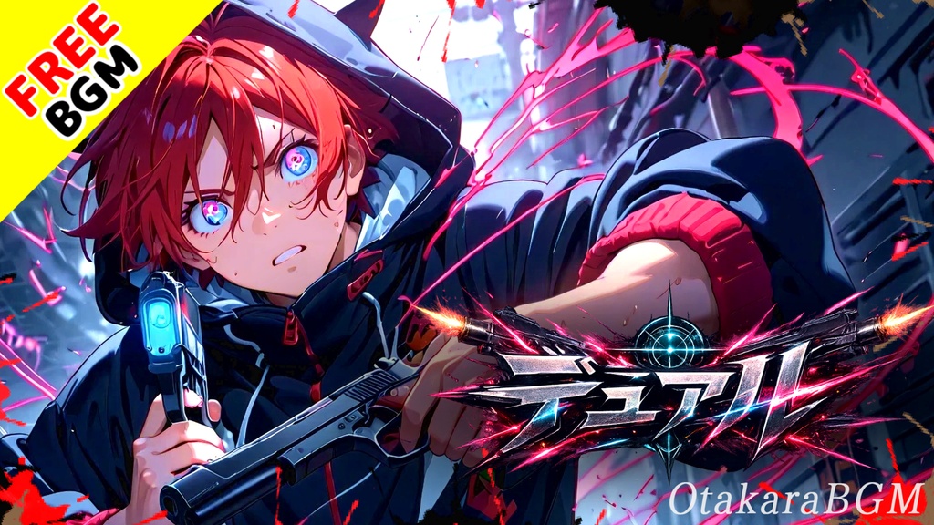 デュアル|二丁拳銃が暴れ狂う最強バトルアニソンロック【フリーBGM / 歌あり / FPS / かっこいい / 中毒性 / 戦闘BGM】