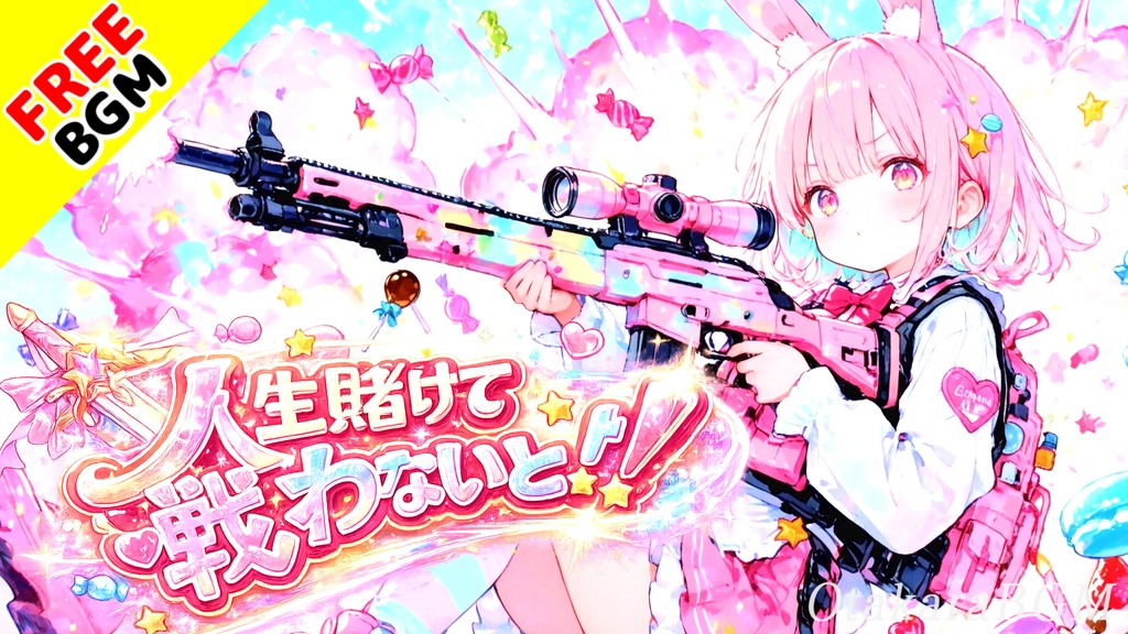人生賭けて戦わないと！｜泣き虫勇者が世界を変える可愛いファンタジーアニソン【フリーBGM / 歌あり / かわいい / RPG / バトル】