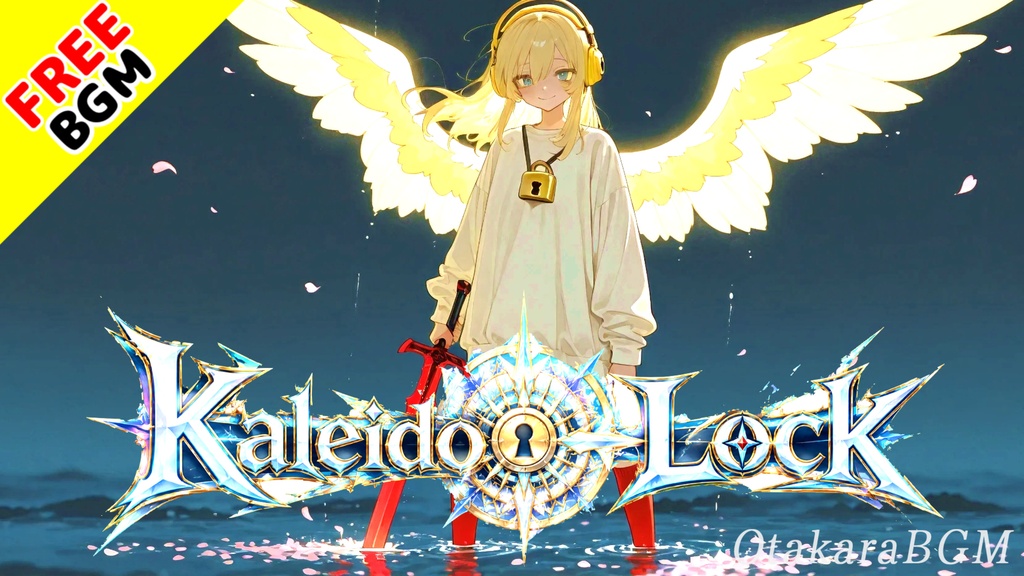 Kaleido Lock｜オルタナティブチップロックを奏でるエモーショナルソング【フリーBGM / 歌なし / ゲーム音楽 / 戦闘曲 / 中毒性】