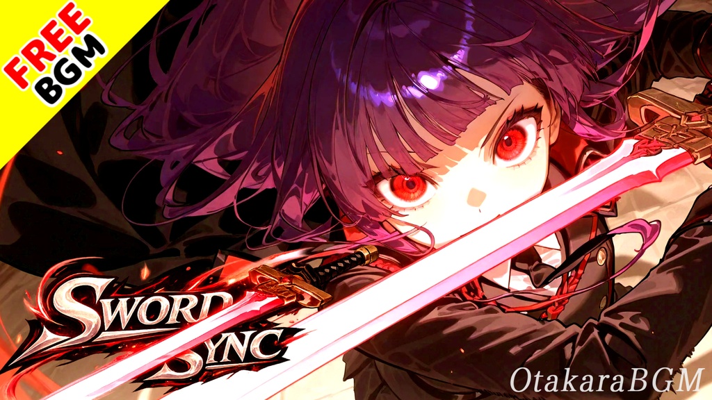 Sword Sync｜剣と声が同期するハイスピード共闘ロック【フリーBGM / 歌あり / ボカロ風 / アニソン風 / 戦闘BGM / 中毒性】
