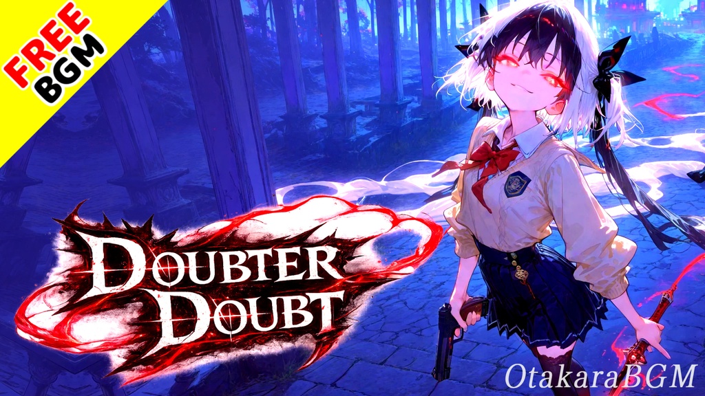 Doubter Doubt|疑う奴を疑え!最高にクールでかっこいい反逆バトルロック【フリーBGM / 歌あり / アニソン風 / 中毒性 / ダウト / バトル / ゲーム向け / TRPG向け】