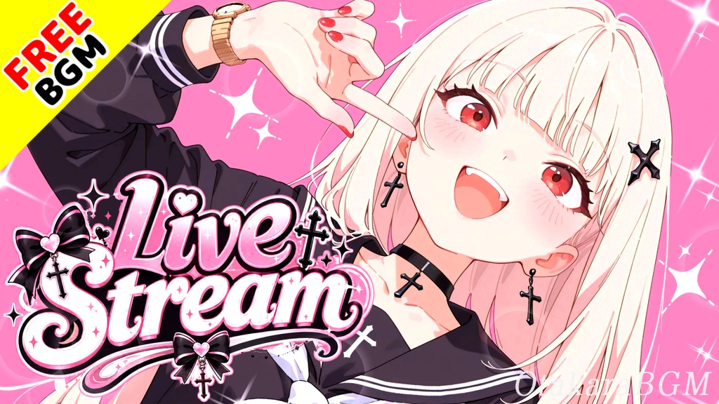 Live Stream｜配信開始を一気に盛り上げる可愛くてカッコいいオープニング曲【フリーBGM / 歌あり / VTuber / 配信OP / 待機画面 / 中毒性】
