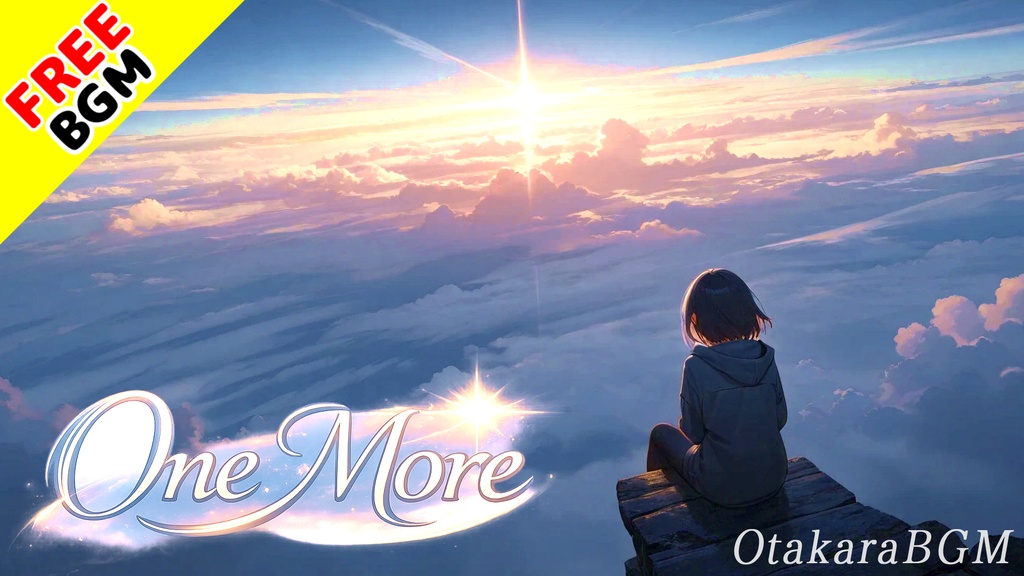 One More｜言えなかった本音を届ける疾走青春エモラップ【フリーBGM / 歌あり / アニソン風 / 恋愛 / 青春 / 爽快感 / ラップ】