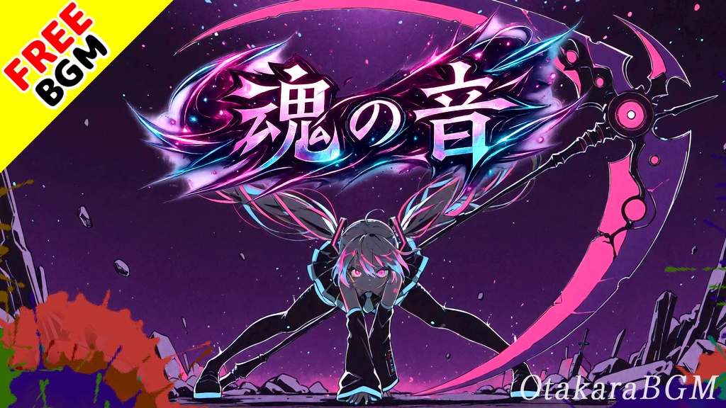 魂の音｜ｺｺﾛをぶつける疾走感溢れるアタックロック!!!!!!!【フリーBGM / 歌あり / 男女ツインボーカル / ダブステップ / アニソン風 / ボカロ風 / かっこいい / 中毒性】