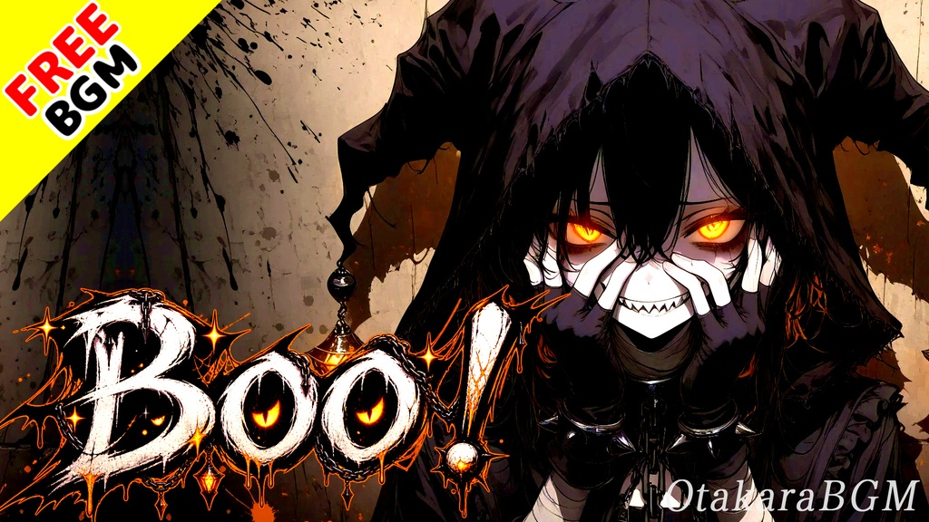 Boo！｜仮面を剥がす妖しいヴィラン・ダークポップ【フリーBGM / 歌あり / ハロウィン / 悪役 / 不気味 / 中毒性】