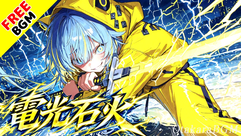 電光石火｜青春を一瞬で駆け抜ける最高にかっこいい電脳ロック【フリーBGM / 歌あり / ツインボーカル / 疾走感 / 青春 / 中毒性】