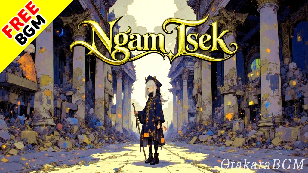 Ngam Tsek｜禁じられた儀式が始まる架空言語ダークファンタジー【フリーBGM / 架空言語 / 儀式 / コーラス / 不気味 / 幻想的】