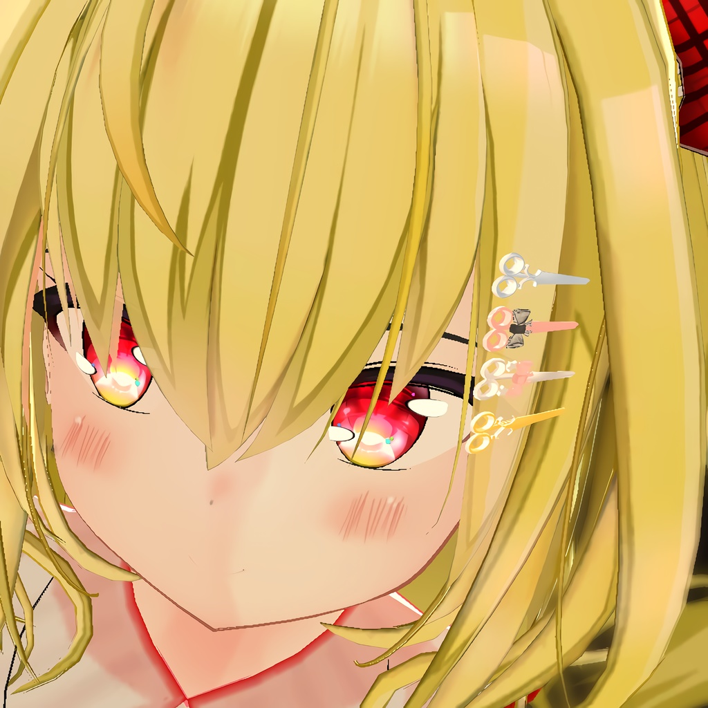 ハサミヘアピン / Scissors Hairpin