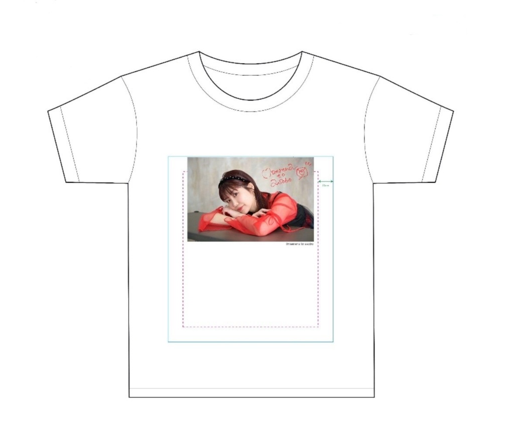 【値下げ】まえれなとあそぼ！Tシャツ　爽やかホワイト