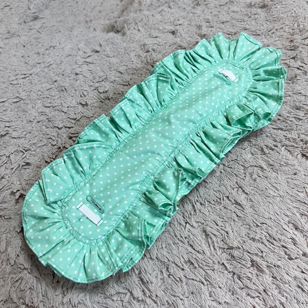 カスタムヘッドドレス 水玉(グリーン)