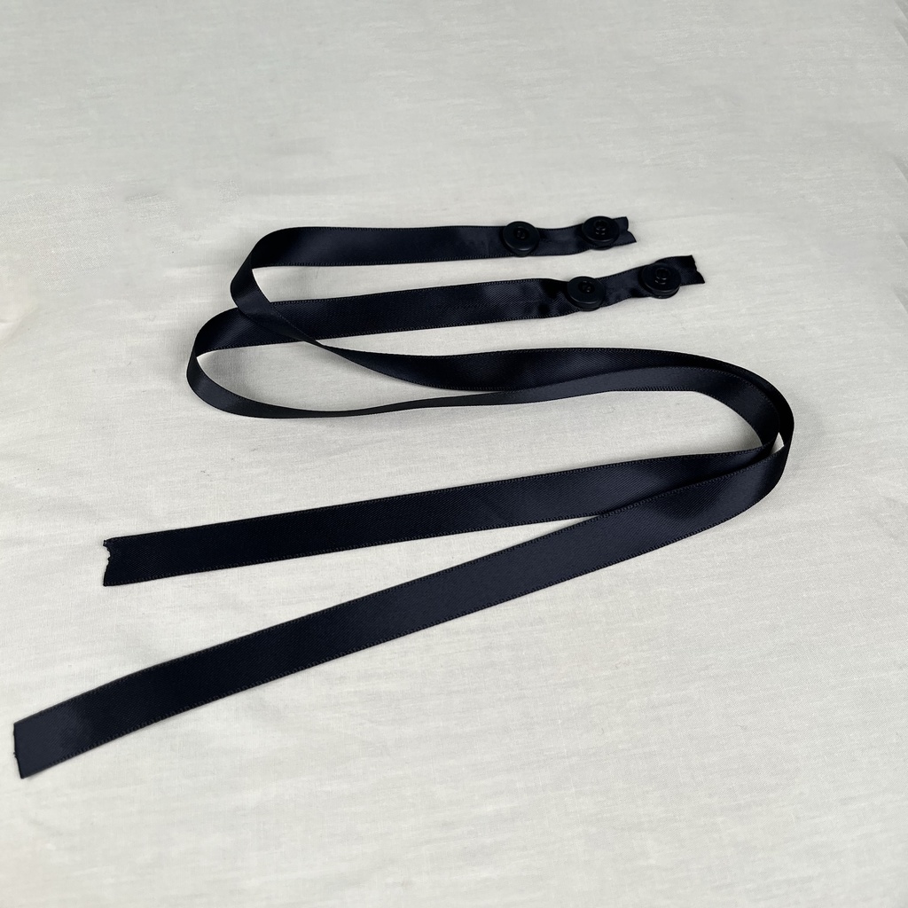 あごひもリボン サテン各色