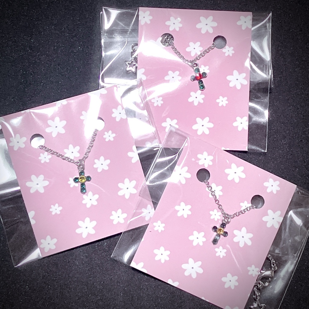 3点セット／nui's cross pendantーぬいのクロスペンダントー