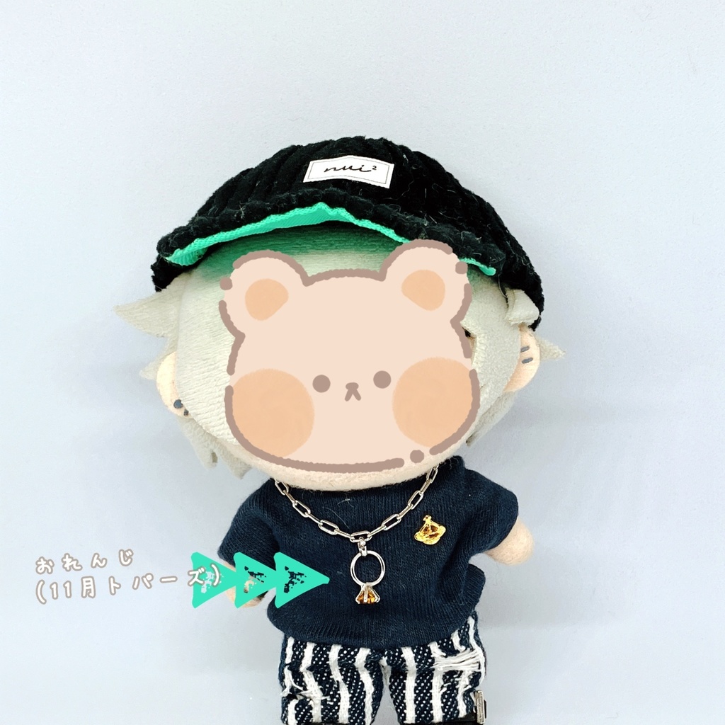 ぬいちゃんのリングネックレス