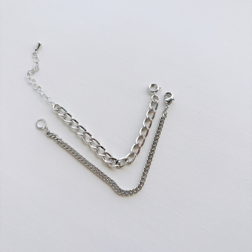 ぬい用ギラギラ二連ネックレス