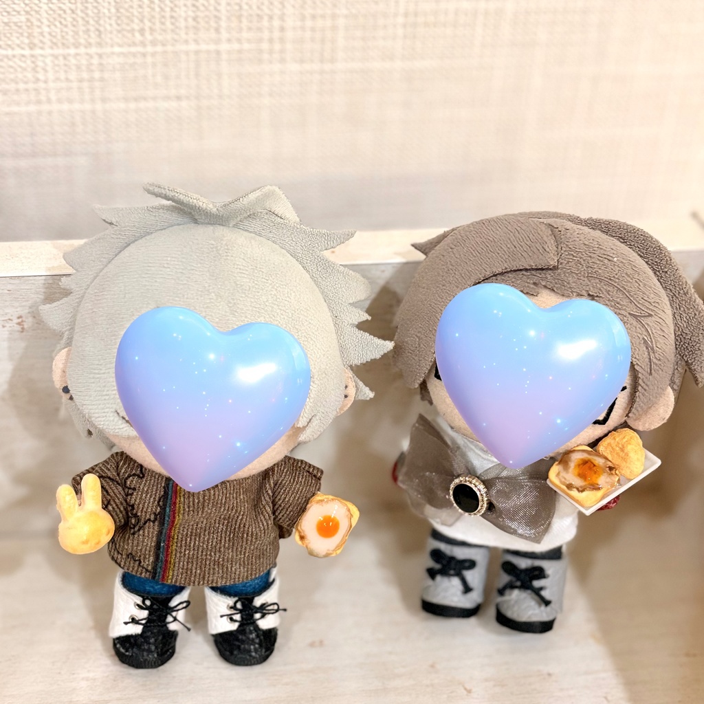 ぬいのパンまつり(どうぶつと目玉焼き)